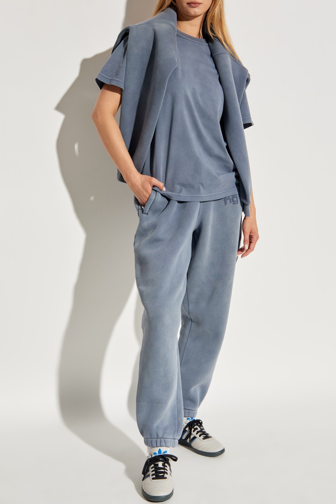 T by Alexander Wang Sweatpants with logo | Women's Clothing